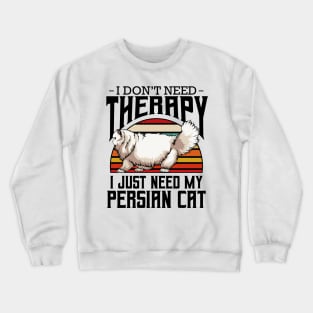 Persian Cat Crewneck Sweatshirt